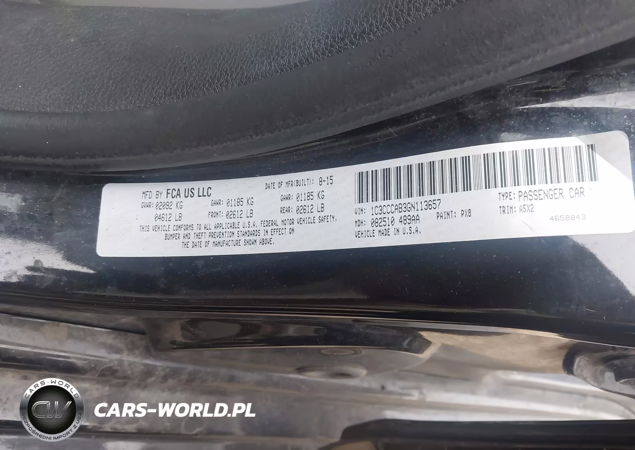 2016 Chrysler 200 Limited VIN:1C3CCCAB3GN113657 - 9