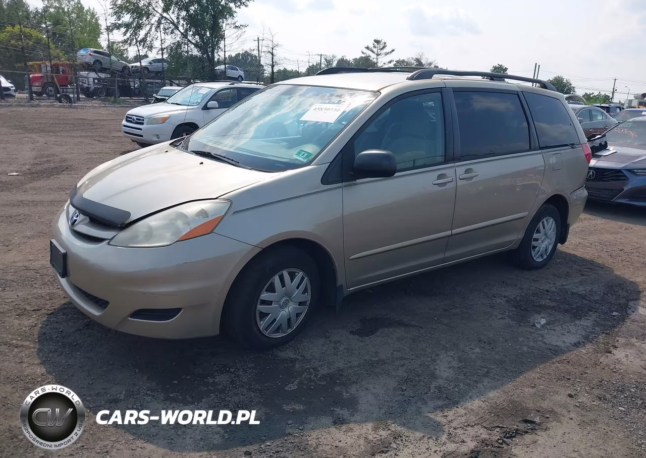 2007 Toyota Sienna Le VIN:5TDZK23C17S077552 - 2