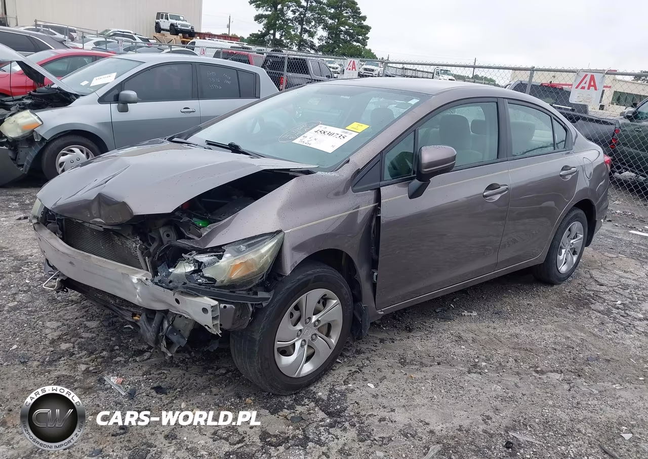 2015 Honda Civic Lx VIN:19XFB2F5XFE003989 - 2