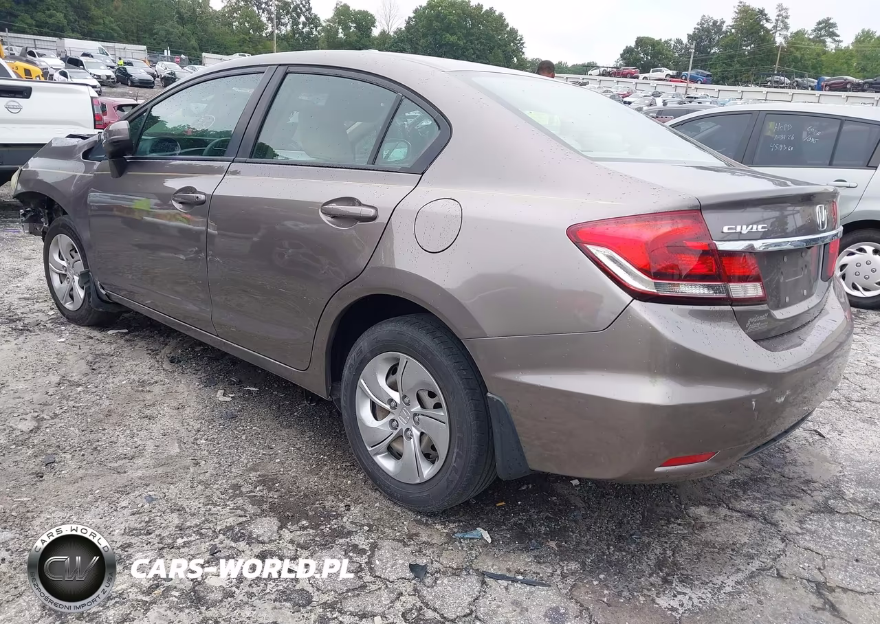 2015 Honda Civic Lx VIN:19XFB2F5XFE003989 - 3
