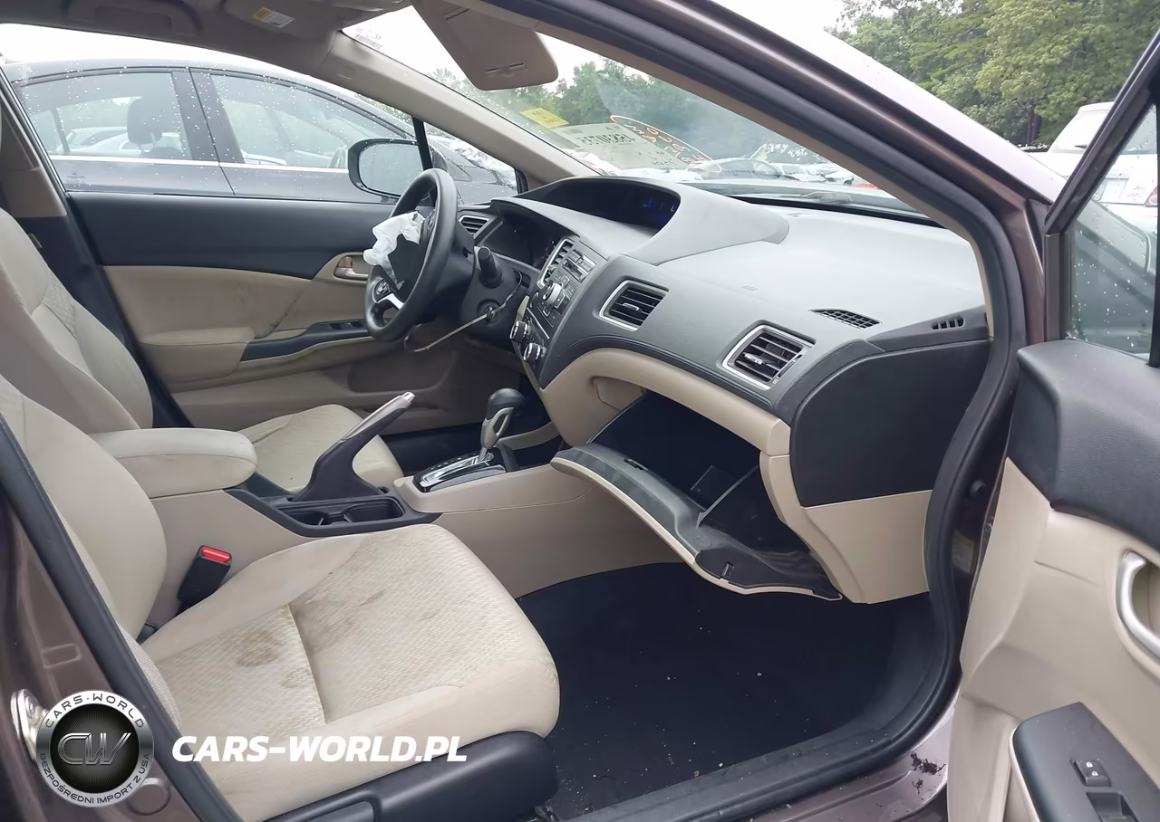 2015 Honda Civic Lx VIN:19XFB2F5XFE003989 - 5