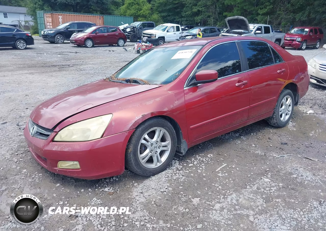 2007 Honda Accord 2.4 Se VIN:1HGCM56357A071801 - 2