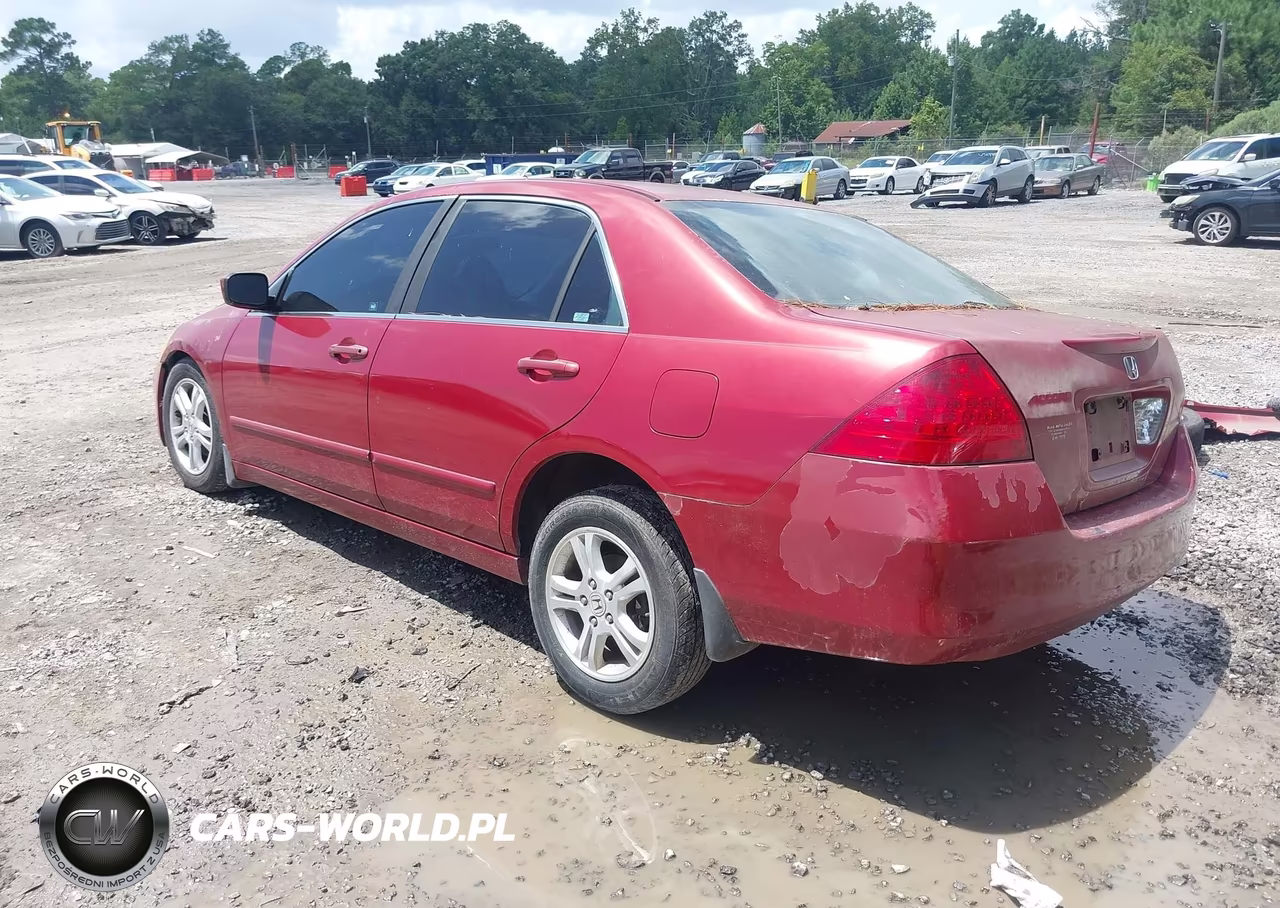 2007 Honda Accord 2.4 Se VIN:1HGCM56357A071801 - 3