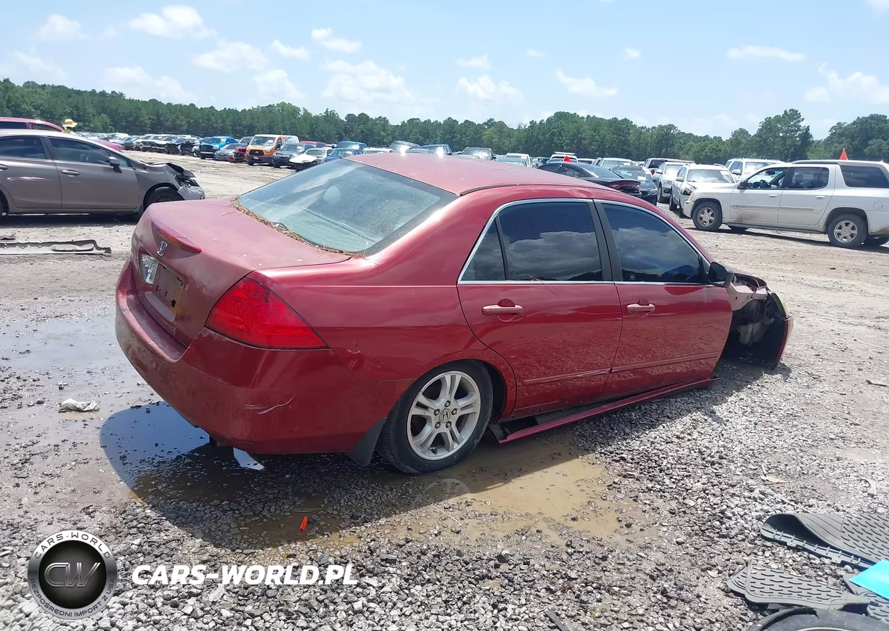 2007 Honda Accord 2.4 Se VIN:1HGCM56357A071801 - 4