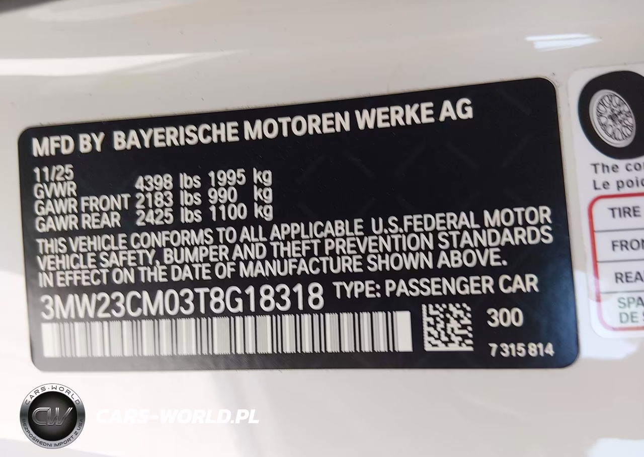 2026 BMW 230I VIN:3MW23CM03T8G18318 - 9