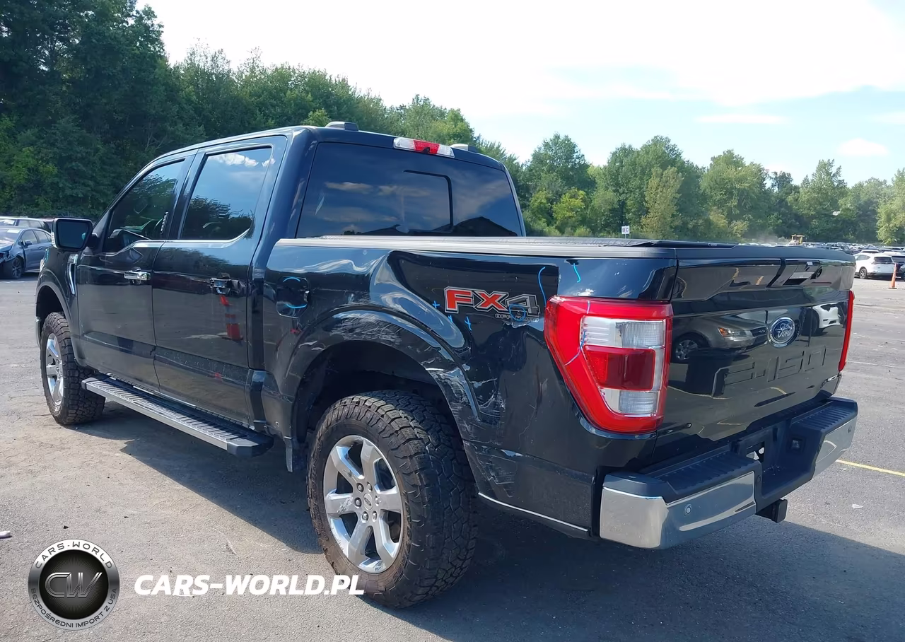 2021 Ford F-150 Lariat VIN:1FTFW1E59MFC84458 - 3