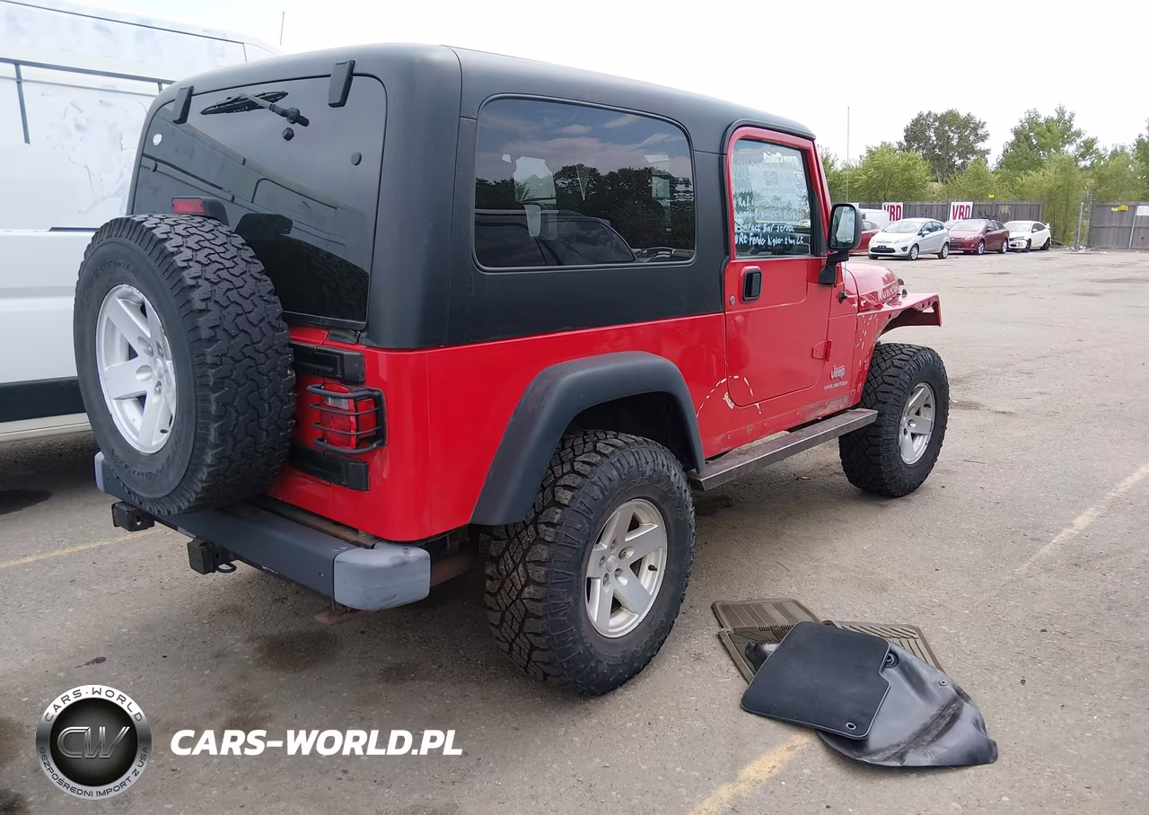 2006 Jeep Wrangler Unlimited Rubicon VIN:1J4FA64S46P730106 - 4