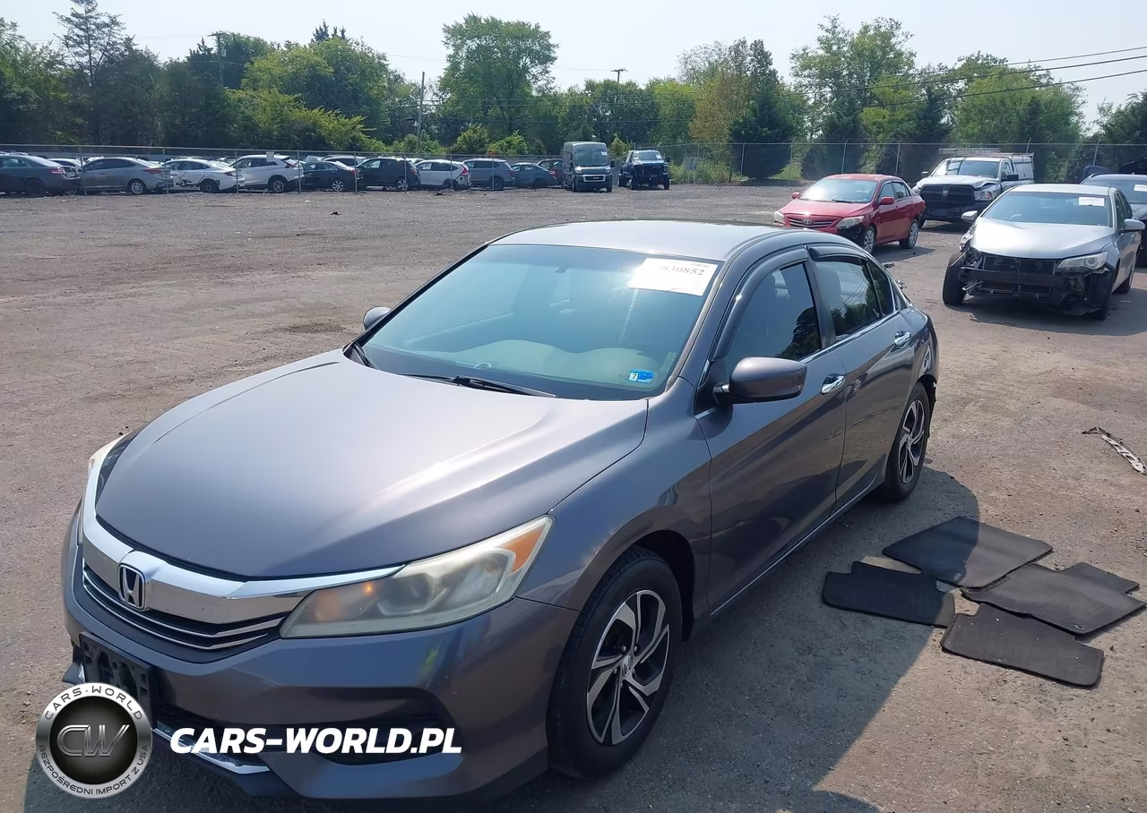 2016 Honda Accord Lx VIN:1HGCR2F33GA086815 - 2