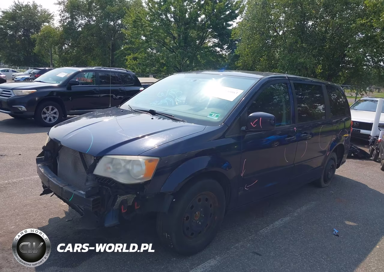 2012 Dodge Grand Caravan Se-Avp VIN:2C4RDGBG5CR409166 - 2