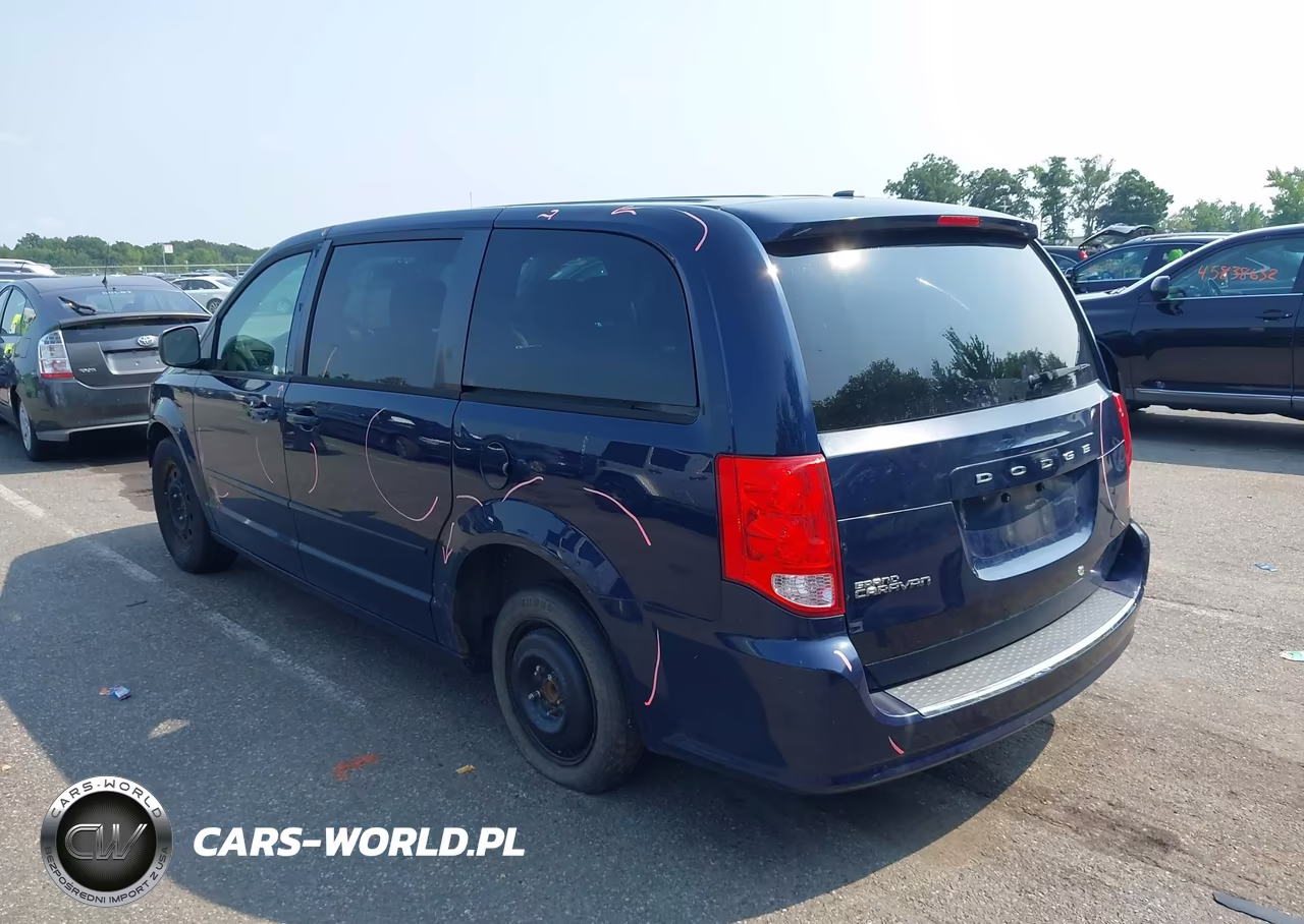 2012 Dodge Grand Caravan Se-Avp VIN:2C4RDGBG5CR409166 - 3