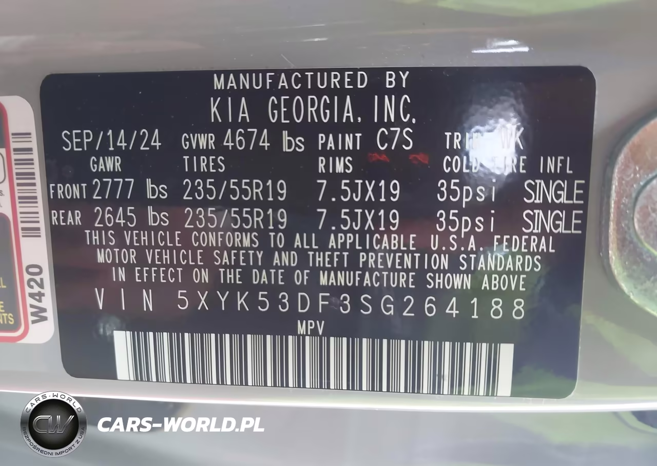 2025 Kia Sportage Sx-Prestige VIN:5XYK53DF3SG264188 - 9
