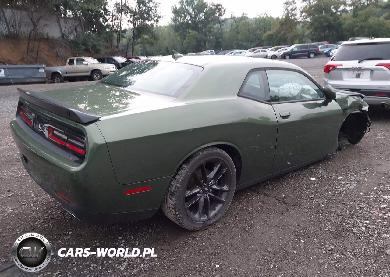 2021 Dodge Challenger Gt Awd VIN:2C3CDZKG3MH560892 - 4
