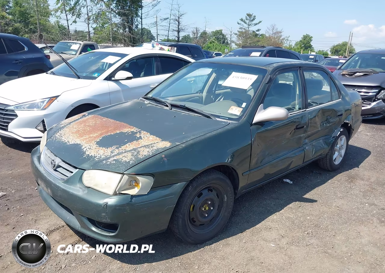 2001 Toyota Corolla Le VIN:2T1BR12E81C389099 - 2