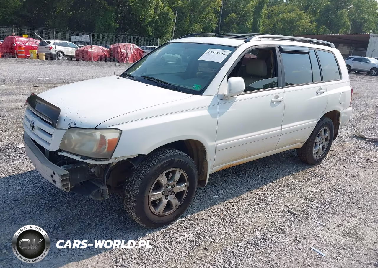 2005 Toyota Highlander V6 VIN:JTEEP21A450081673 - 2