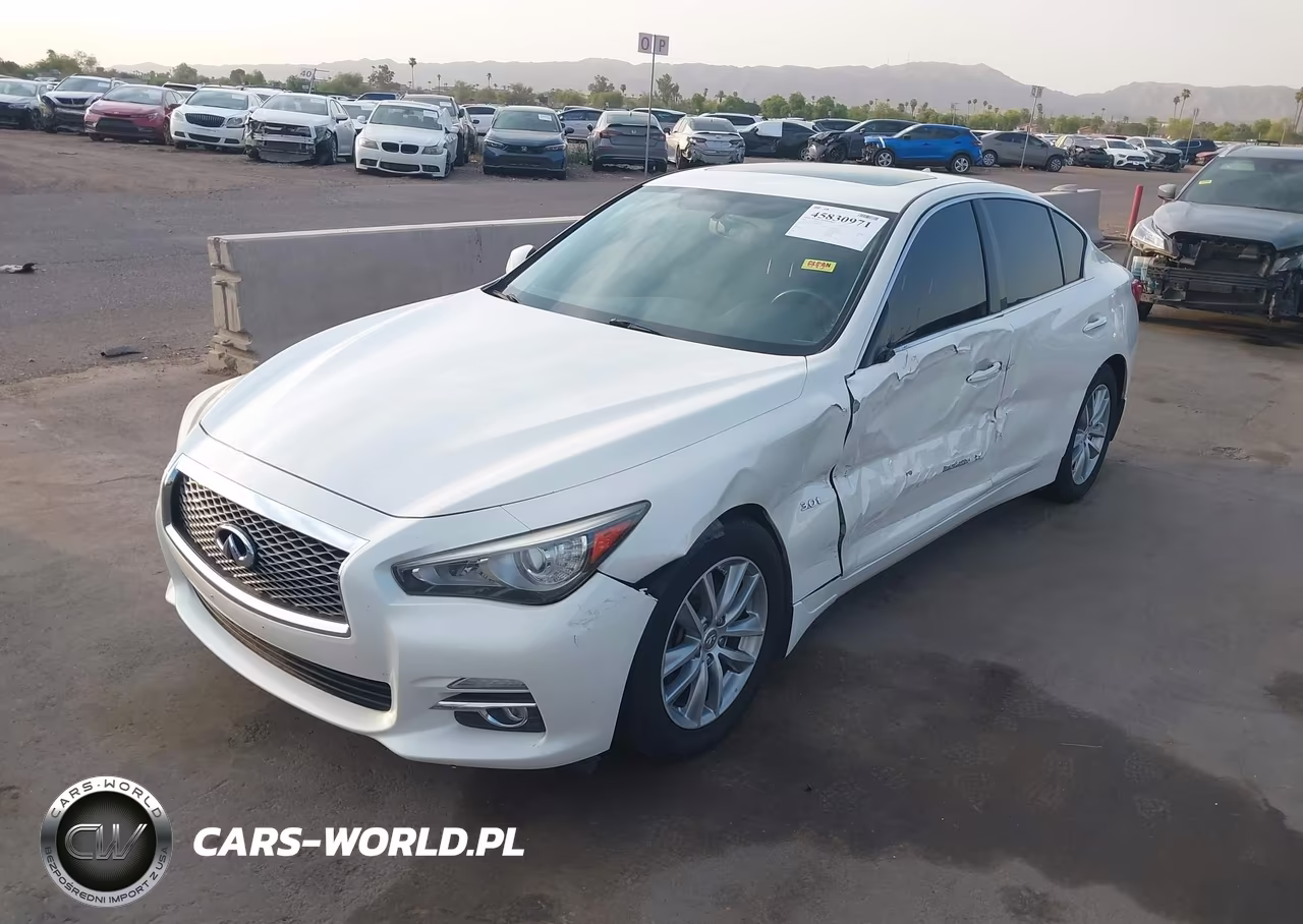 2016 Infiniti Q50 3.0T Premium VIN:JN1EV7AP0GM301305 - 2