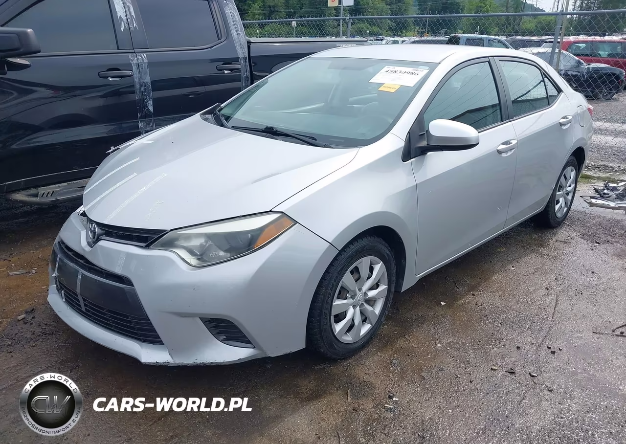 2015 Toyota Corolla Le VIN:2T1BURHE2FC340332 - 2