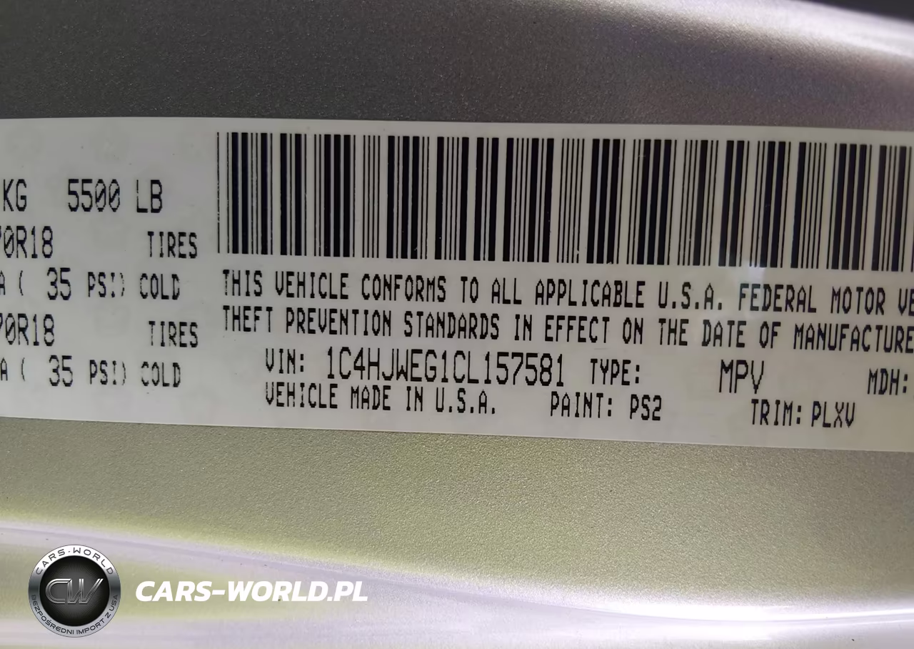 2012 Jeep Wrangler Unlimited Sahara VIN:1C4HJWEG1CL157581 - 9