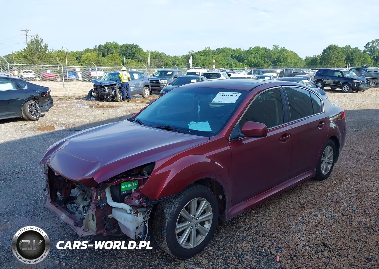2012 Subaru Legacy 2.5I Premium VIN:4S3BMBG66C3036460 - 2