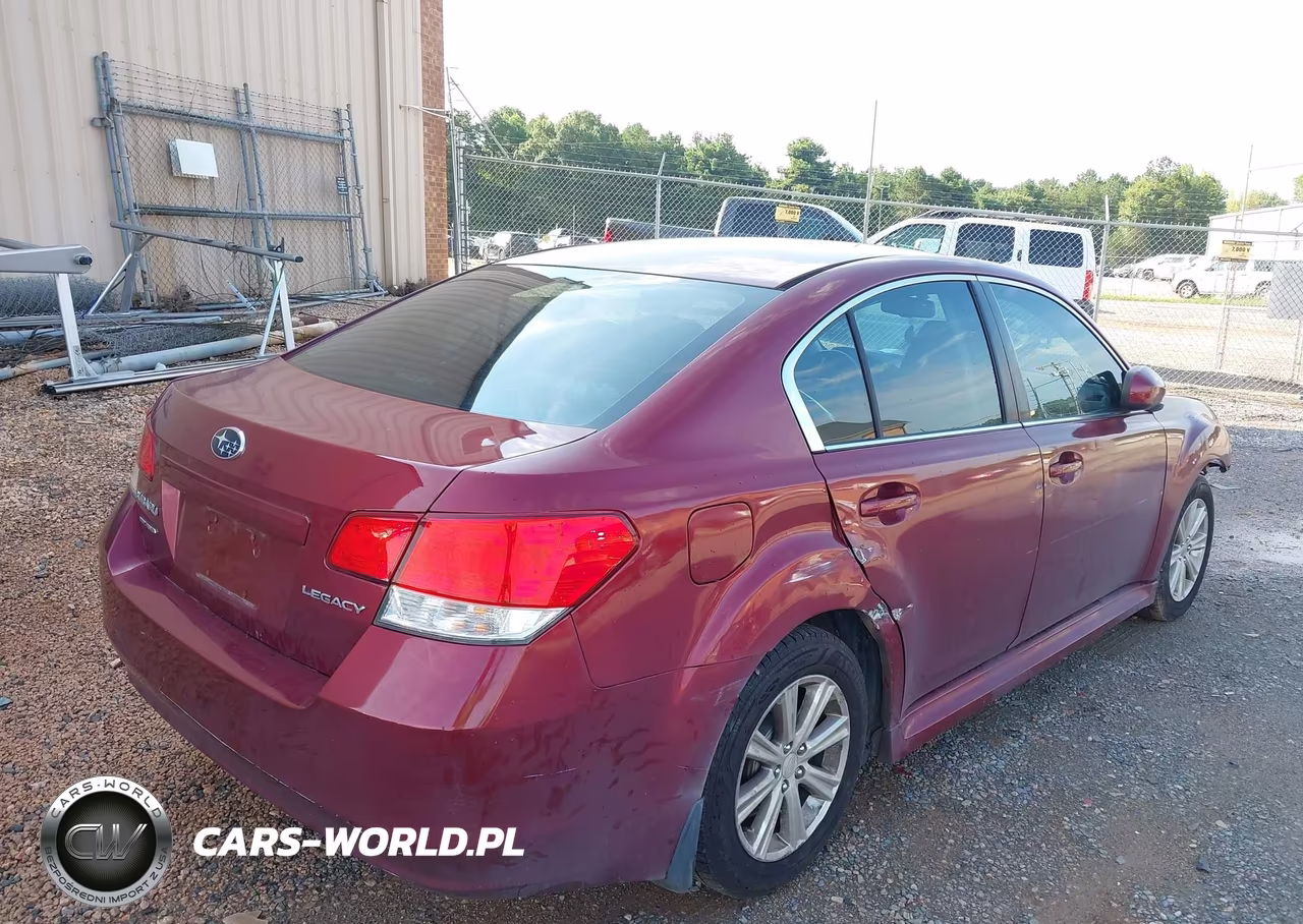 2012 Subaru Legacy 2.5I Premium VIN:4S3BMBG66C3036460 - 4