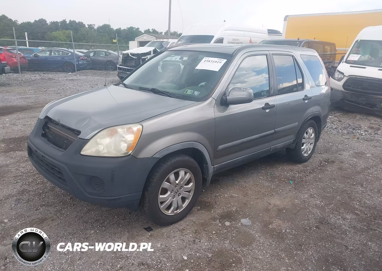 2005 Honda Cr-V Ex VIN:SHSRD78845U308708 - 2