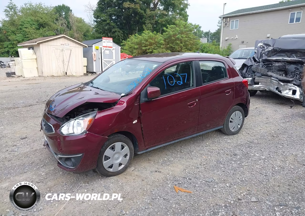 2020 Mitsubishi Mirage Es-Se VIN:ML32A3HJXLH007129 - 2