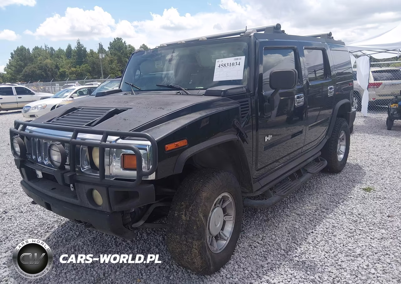 2003 Hummer H2 VIN:5GRGN23U13H148852 - 2