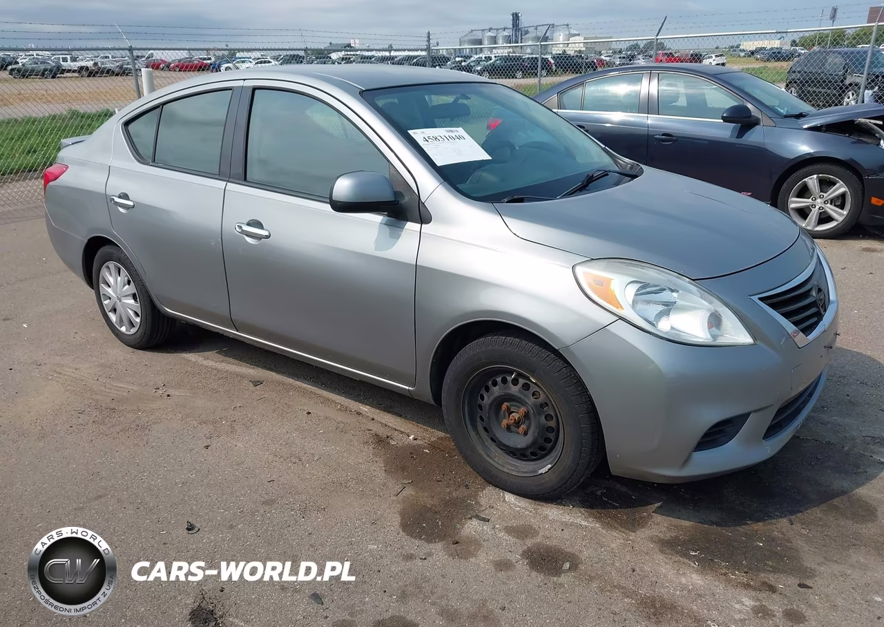 2014 Nissan Versa 1.6 Sv VIN:3N1CN7AP8EL858719 - 1