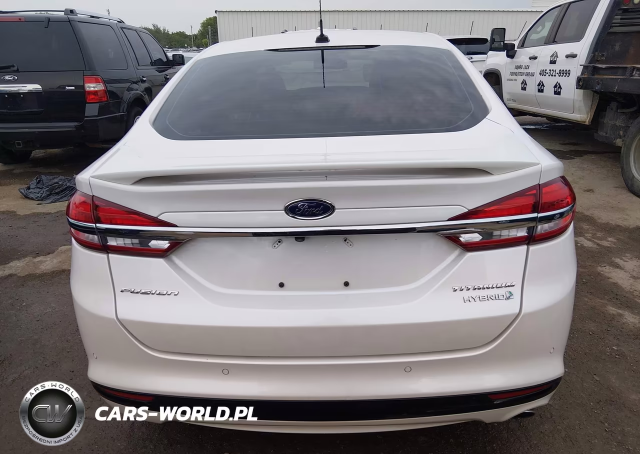 2017 Ford Fusion Hybrid Titanium VIN:3FA6P0RU9HR317515 - 16