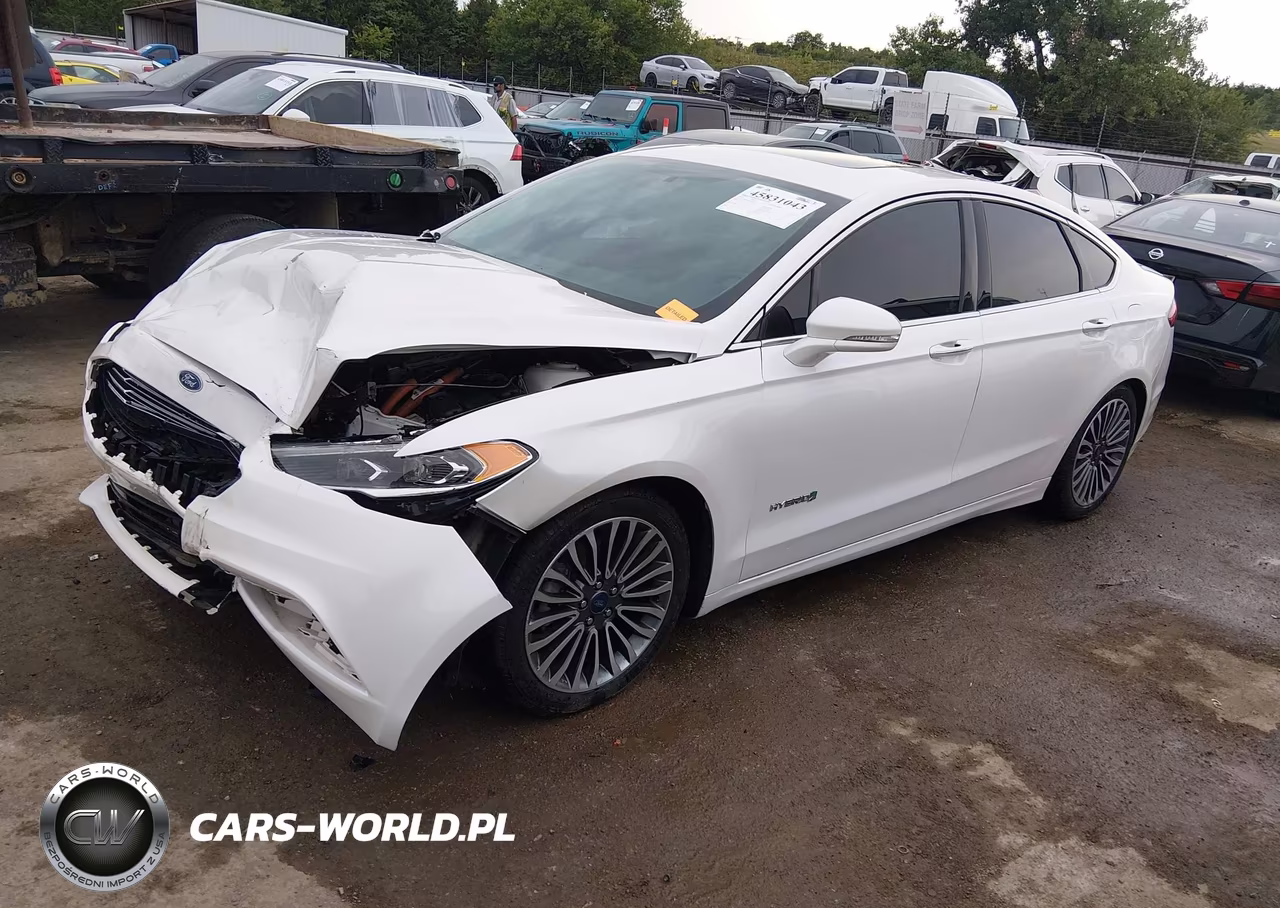 2017 Ford Fusion Hybrid Titanium VIN:3FA6P0RU9HR317515 - 2