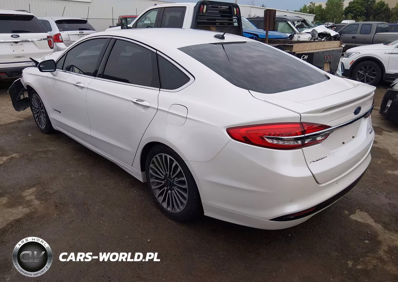 2017 Ford Fusion Hybrid Titanium VIN:3FA6P0RU9HR317515 - 3