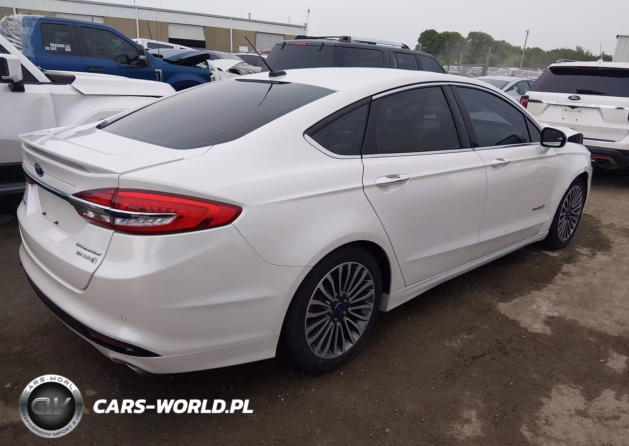 2017 Ford Fusion Hybrid Titanium VIN:3FA6P0RU9HR317515 - 4