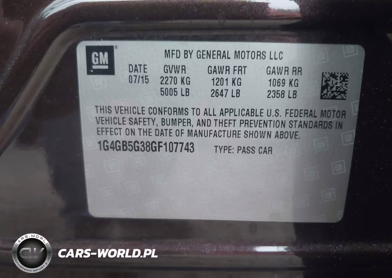 2016 Buick Lacrosse Leather VIN:1G4GB5G38GF107743 - 9
