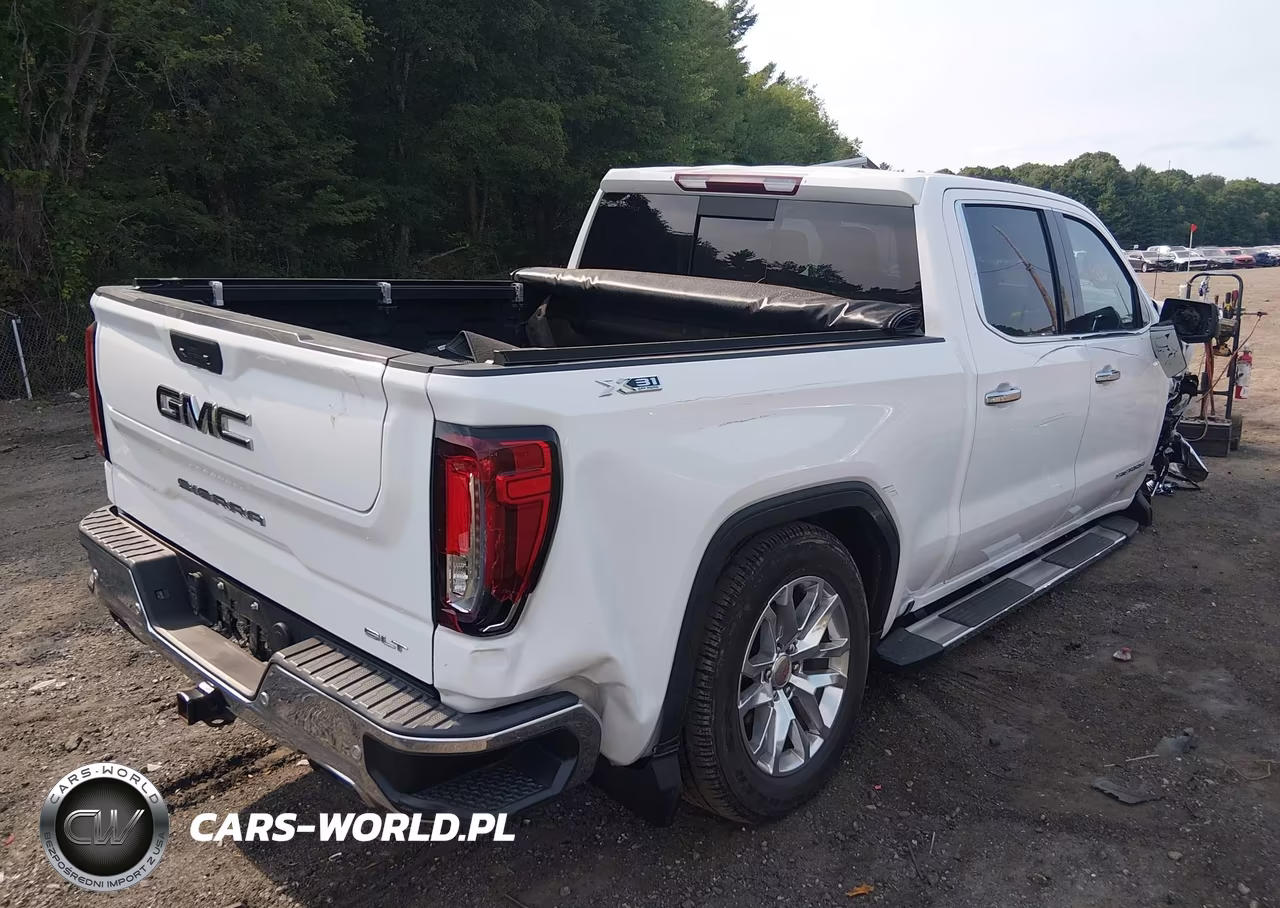 2021 GMC Sierra 1500 4Wd Short Box Slt VIN:3GTU9DED1MG201496 - 4