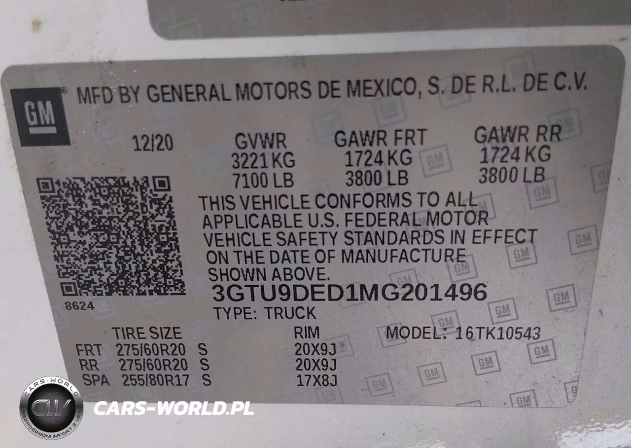 2021 GMC Sierra 1500 4Wd Short Box Slt VIN:3GTU9DED1MG201496 - 9