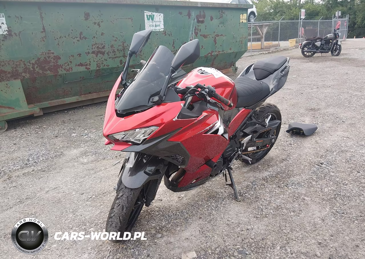 2021 Kawasaki Ex400 VIN:JKAEXKH12MDAA9929 - 2
