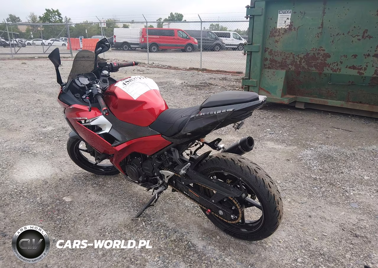 2021 Kawasaki Ex400 VIN:JKAEXKH12MDAA9929 - 3