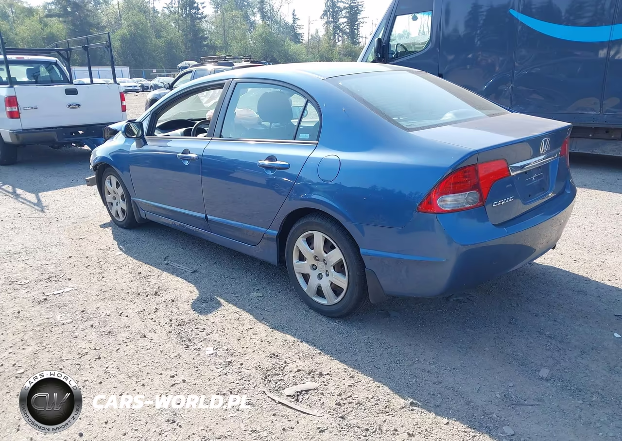 2009 Honda Civic Lx VIN:19XFA16549E042952 - 3