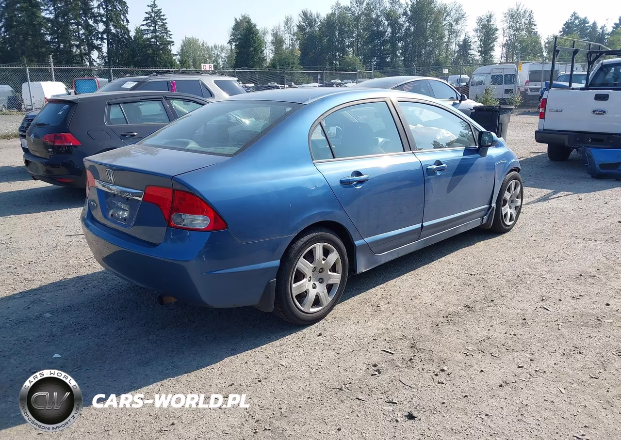 2009 Honda Civic Lx VIN:19XFA16549E042952 - 4
