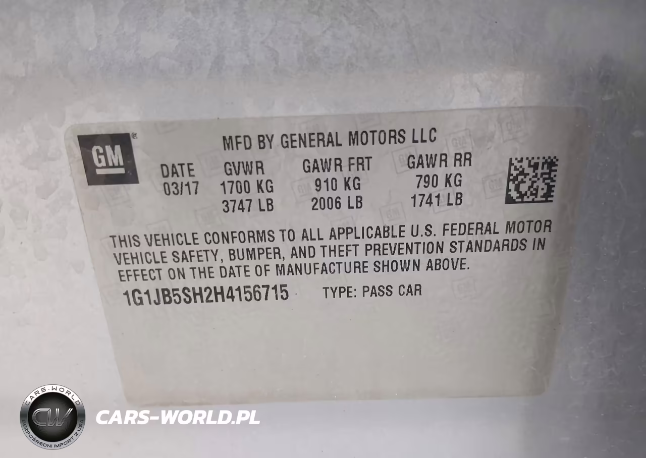 2017 Chevrolet Sonic Ls Auto VIN:1G1JB5SH2H4156715 - 9