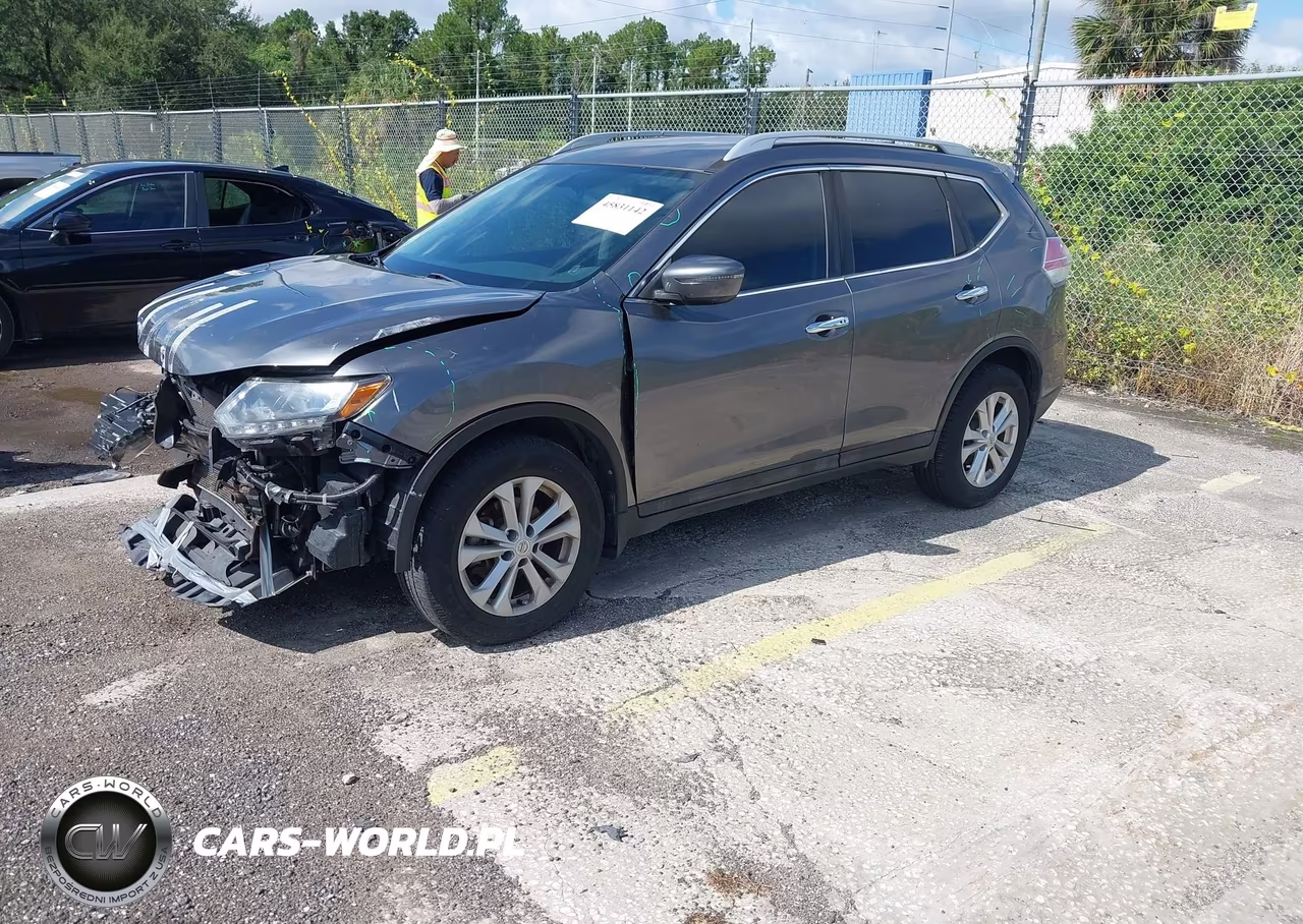 2016 Nissan Rogue S-Sl-Sv VIN:5N1AT2MT0GC813810 - 2