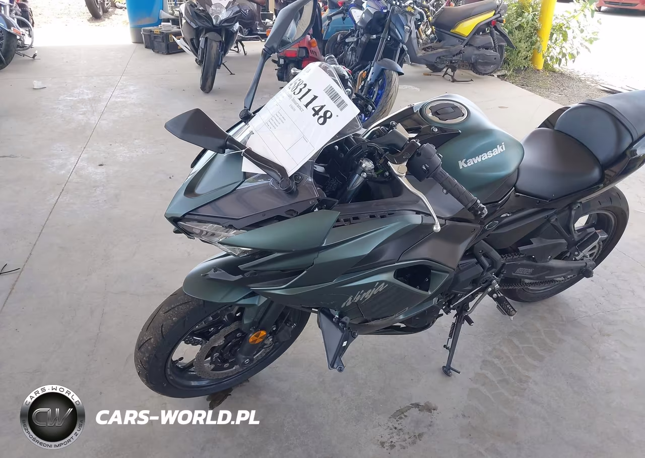 2025 Kawasaki Ex650 P VIN:ML5EXEP1XSDAG4807 - 2