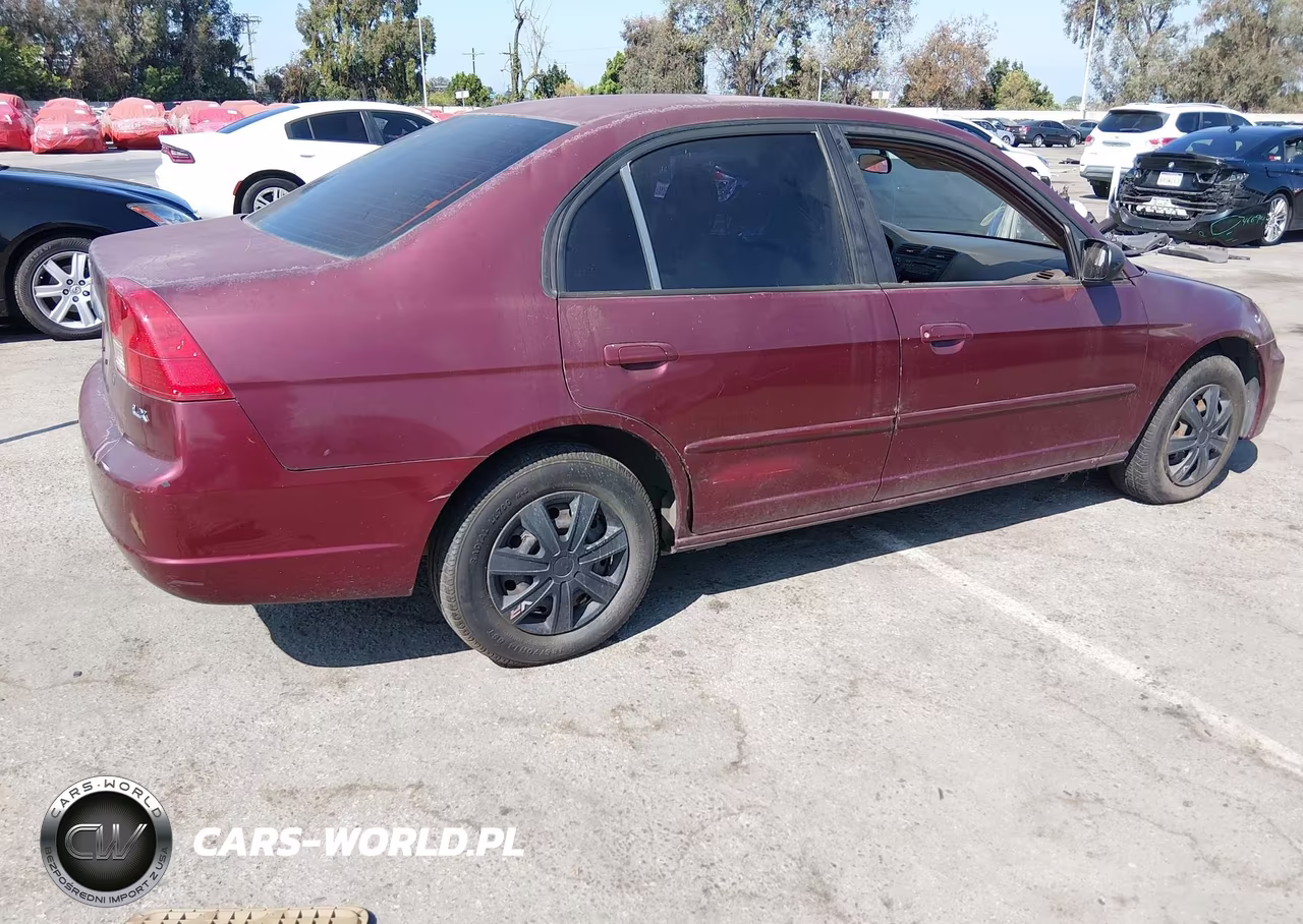 2003 Honda Civic Lx VIN:JHMES16593S002328 - 4