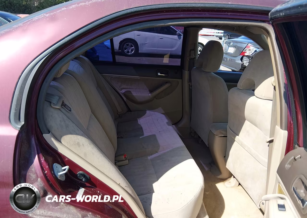2003 Honda Civic Lx VIN:JHMES16593S002328 - 8