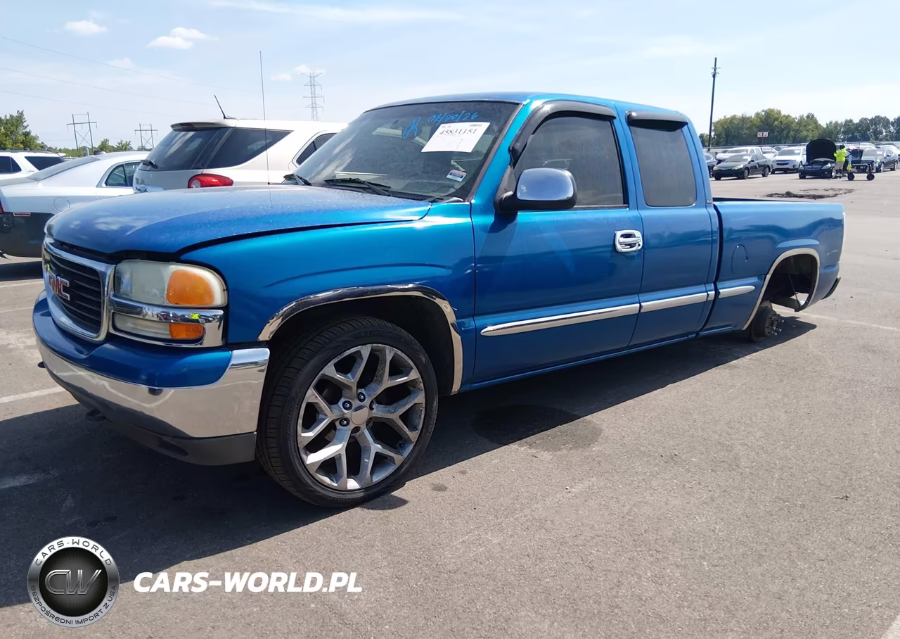 2000 GMC Sierra 1500 Sle VIN:2GTEC19TXY1328414 - 2