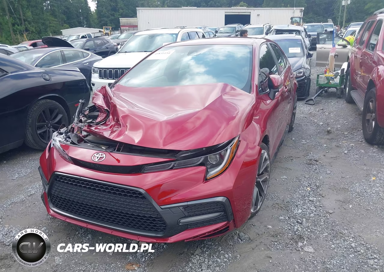 2022 Toyota Corolla Se VIN:JTDS4MCE2NJ096744 - 2