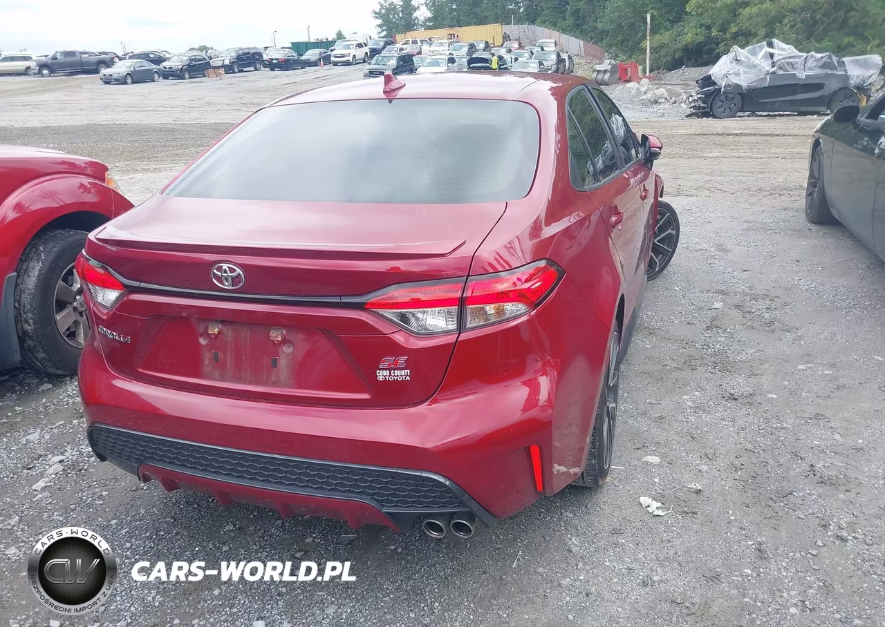 2022 Toyota Corolla Se VIN:JTDS4MCE2NJ096744 - 4