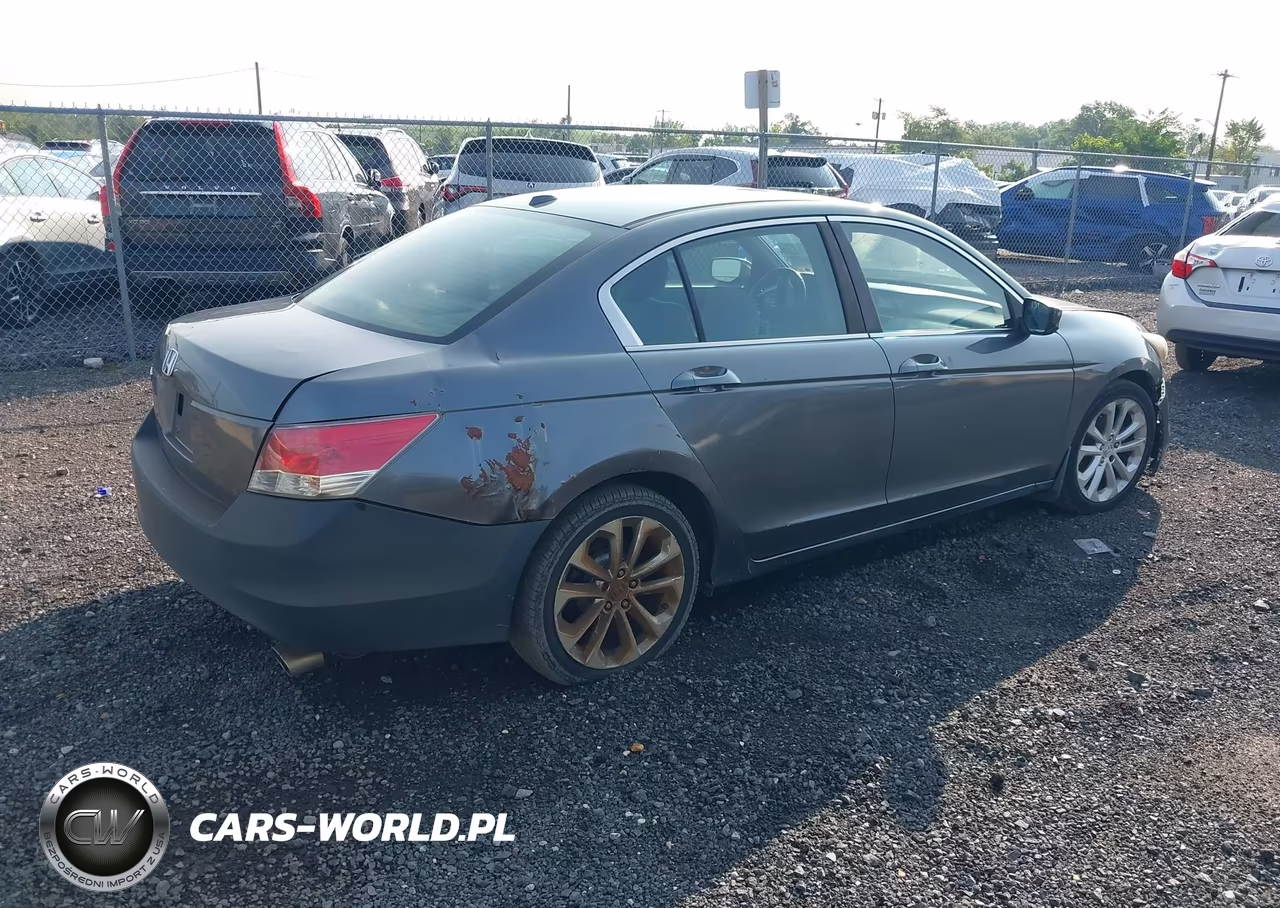 2008 Honda Accord 2.4 Ex-L VIN:1HGCP268X8A096647 - 4