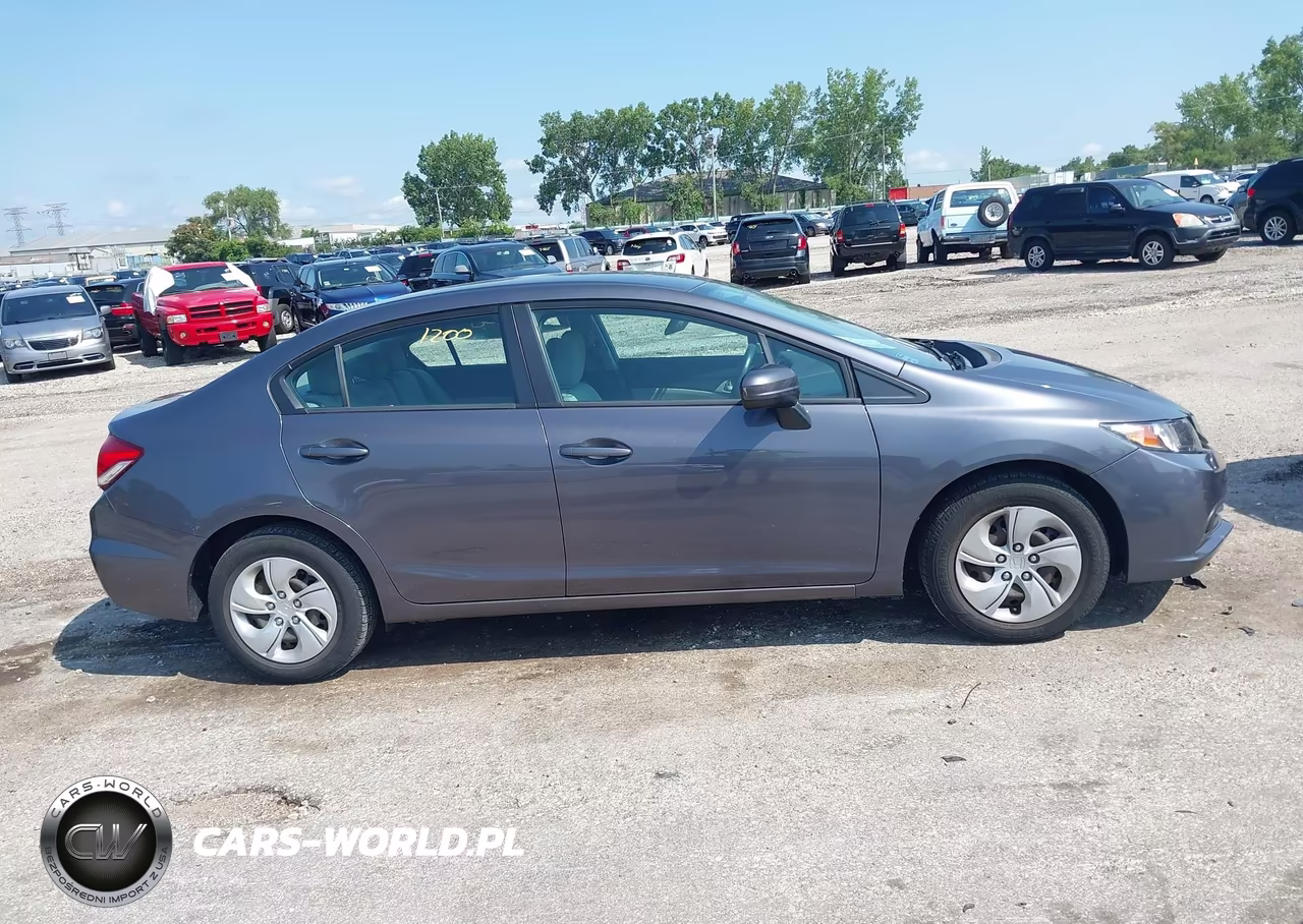 2015 Honda Civic Lx VIN:19XFB2F51FE095591 - 13