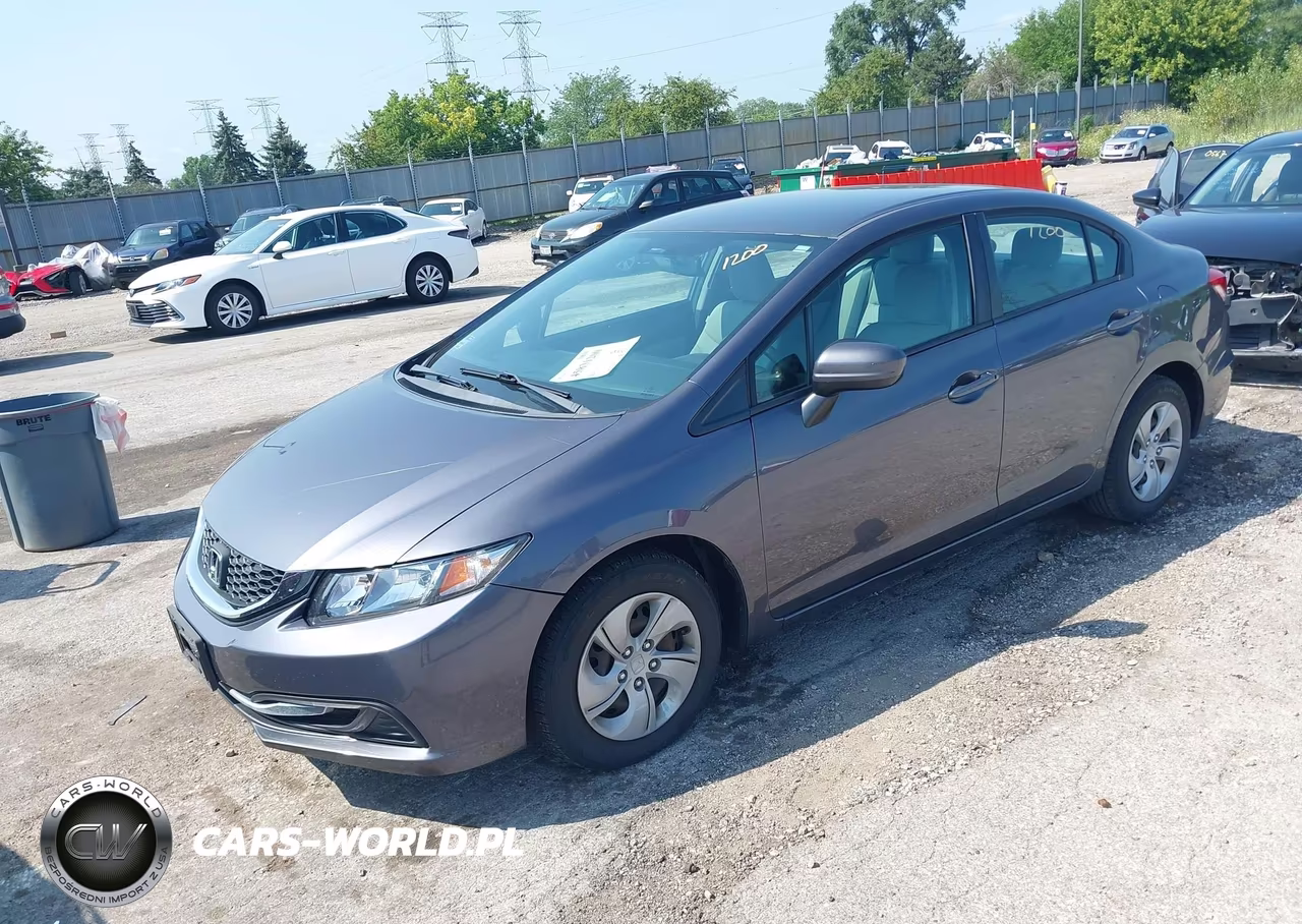 2015 Honda Civic Lx VIN:19XFB2F51FE095591 - 2