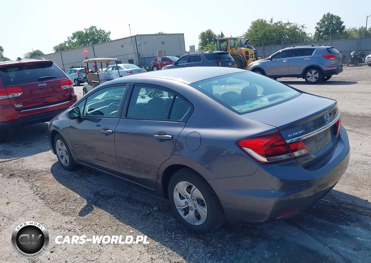 2015 Honda Civic Lx VIN:19XFB2F51FE095591 - 3